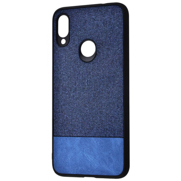 

Чехол-накладка Hard Textile Case Huawei Y7 2019 dark_blue_blue