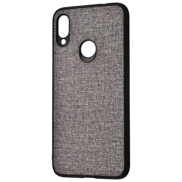 

Чехол-накладка Hard Textile Case Huawei Y7 2019 gray