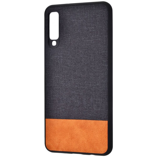 

Чехол-накладка Hard Textile Case Samsung Galaxy A7 2018 (A750F) black_brown