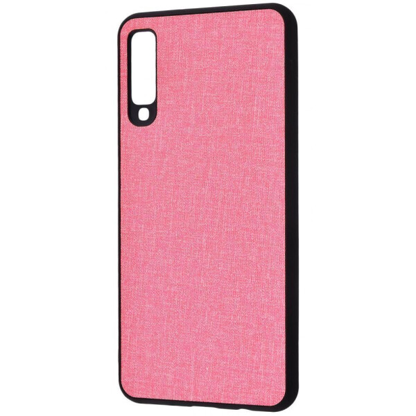 

Чехол-накладка Hard Textile Case Samsung Galaxy A7 2018 (A750F) pink