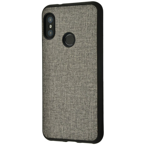 

Чехол-накладка Hard Textile Case Xiaomi Mi A2 Lite/Redmi 6 Pro gray