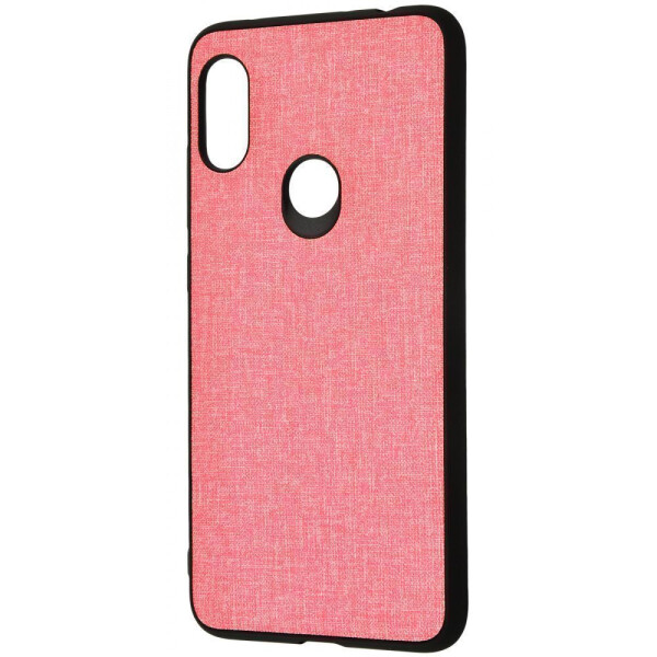 

Чехол-накладка Hard Textile Case Xiaomi Redmi Note 6 Pro pink