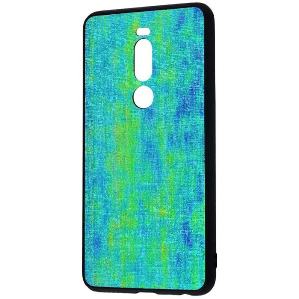 

Чехол-накладка Holographic Leather Case Meizu M8 Note (Note 8) green_blue