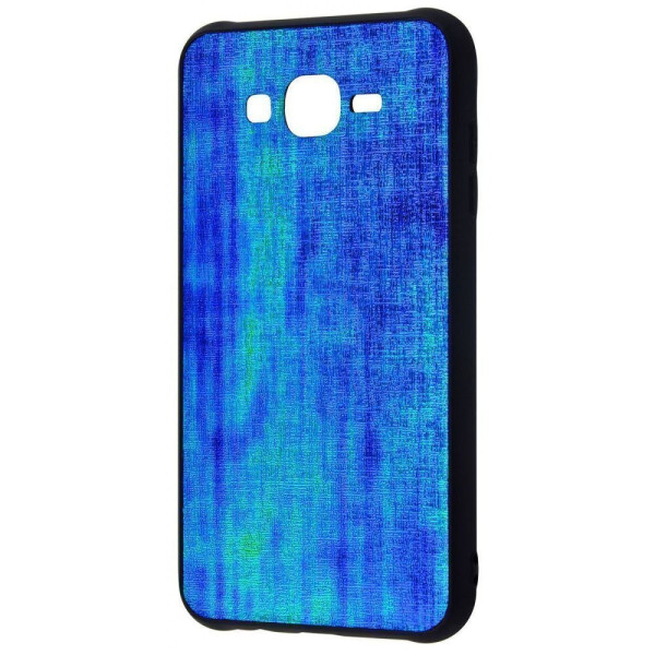 

Чехол-накладка Holographic Leather Case Samsung Galaxy J7/J7 Neo green_blue