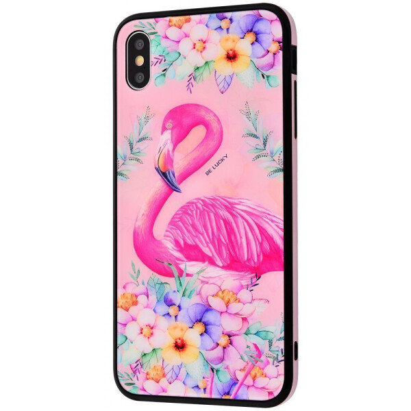 

Чехол-накладка HQ Glass Pictures case 360 (Tempering glass+TPU) iPhone Xs Max 18