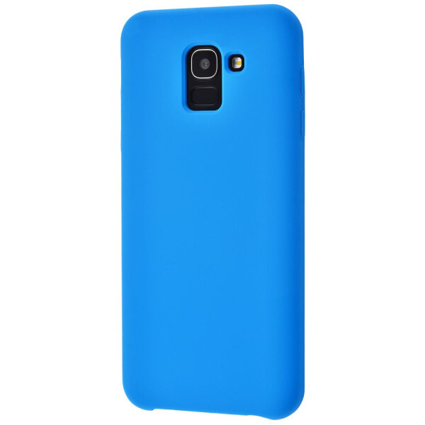 

Чехол-накладка HQ Silicone Cover Samsung Galaxy J6 2018 (J600F) blue