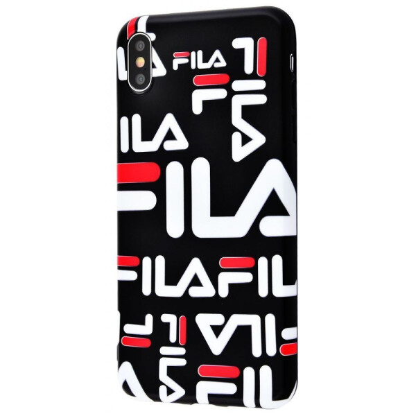 

Чехол-накладка IMD Case (TPU) iPhone Xs Max fila_many_logo_black