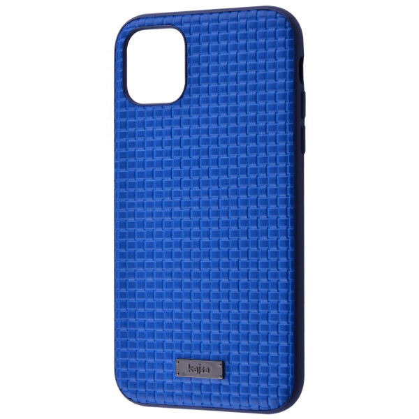 

Чехол-накладка Kajsa Weaving Pattern Series (Genuine Leather) iPhone 11 Pro blue