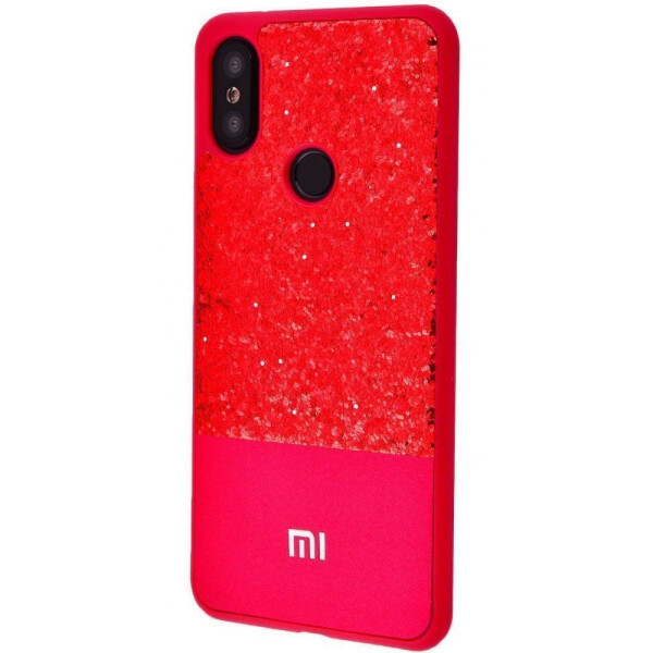 

Чехол-накладка Label Case Leather+Shining Xiaomi Mi A2/Mi6X red