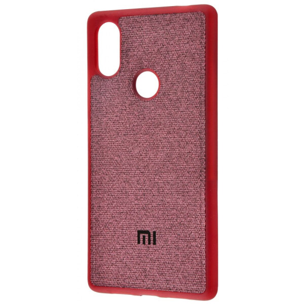 

Чехол-накладка Label Case Textile Xiaomi Mi8 SE bordo