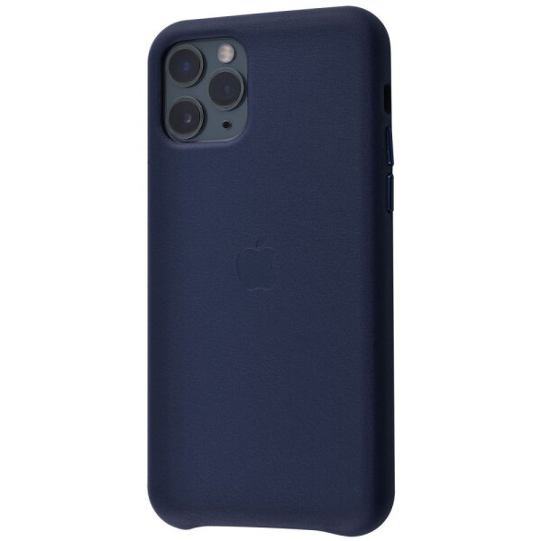 

Чехол-накладка Leather Case (Leather) iPhone 11 Pro midnight_blue