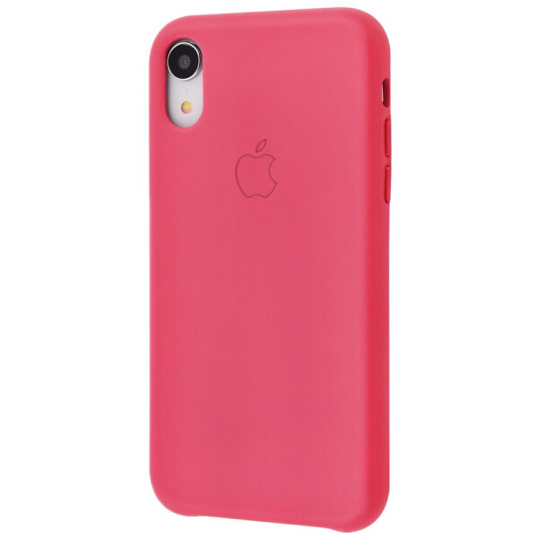 

Чехол-накладка Leather case (Leather) iPhone Xr peony_pink