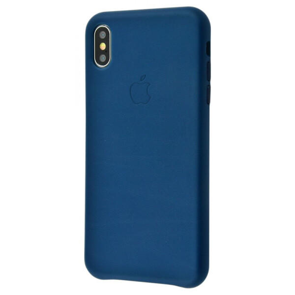 

Чехол-накладка Leather case (Leather) iPhone Xs Max midnight_blue
