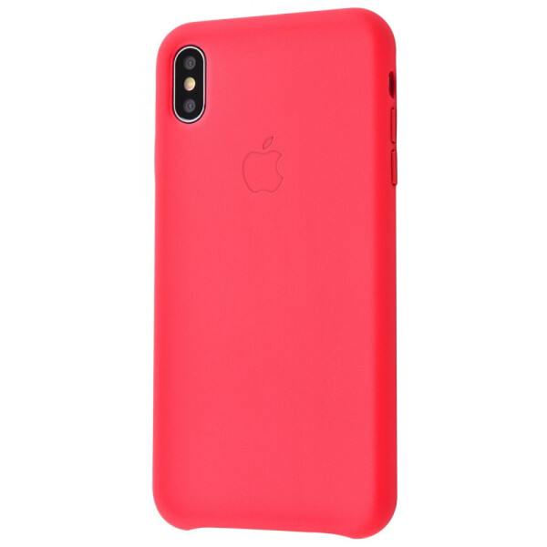 

Чехол-накладка Leather case (Leather) iPhone Xs Max peony_pink