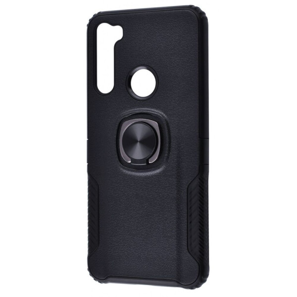 

Чехол-накладка Leather Design Case With Ring (PC+TPU) Xiaomi Redmi Note 8T black