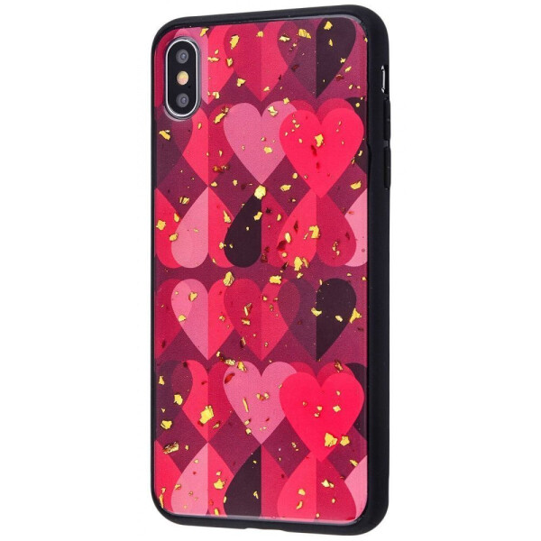 

Чехол-накладка Leo Heart Confetti (TPU) iPhone Xs Max red_hearts