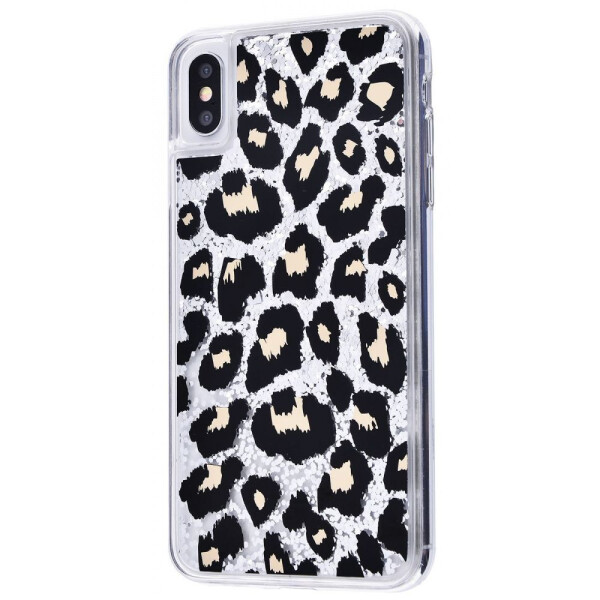

Чехол-накладка Leopard Shining Case iPhone Xs Max silver