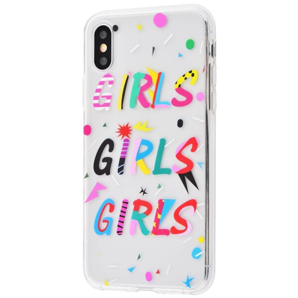 

Чехол-накладка Lovely Case Young Style (TPU) iPhone X/Xs 04