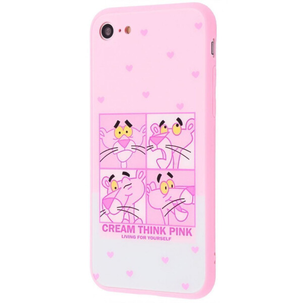 

Чехол-накладка Lovely Glass (Glass+TPU) iPhone 7/8/SE 2 01