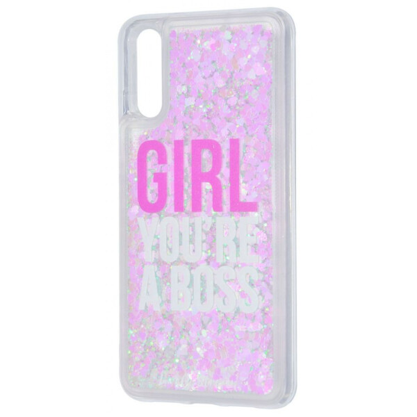 

Чехол-накладка Lovely Stream Huawei P20 girl_you_are_a_boss_pink