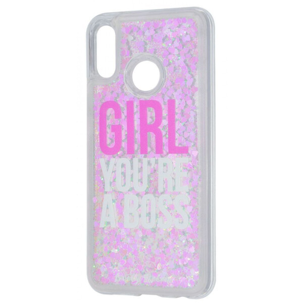 

Чехол-накладка Lovely Stream Huawei P20 Lite girl_you_are_a_boss_pink