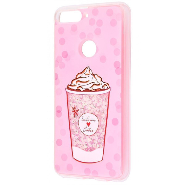 

Чехол-накладка Lovely Stream Huawei Y7 Prime 2018/7C Pro/Enjoy 8 ice_cream_coffee_pink