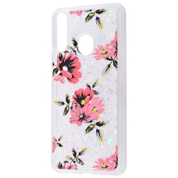 

Чехол-накладка Lovely Stream Samsung Galaxy A20s (A207F) red_black_flowers
