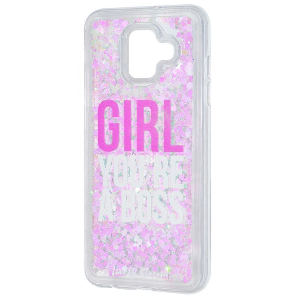 

Чехол-накладка Lovely Stream Samsung Galaxy A6 2018 (A600F) girl_you_are_a_boss_pink