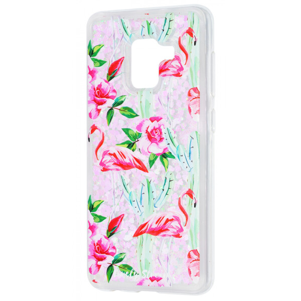 

Чехол-накладка Lovely Stream Samsung Galaxy A8 2018 (A530F) flamingo_and_cactus
