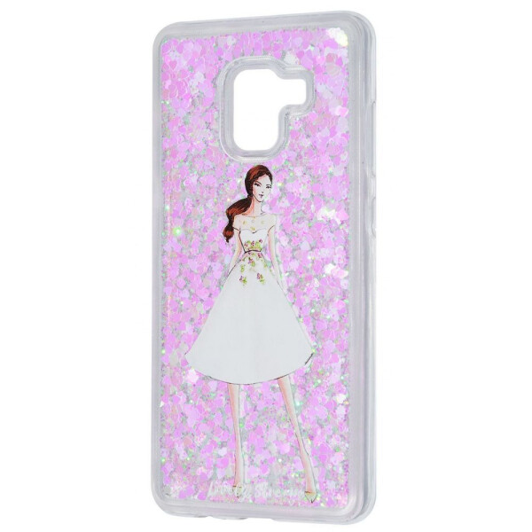 

Чехол-накладка Lovely Stream Samsung Galaxy A8 Plus 2018 (A730F) girl_in_white_dress