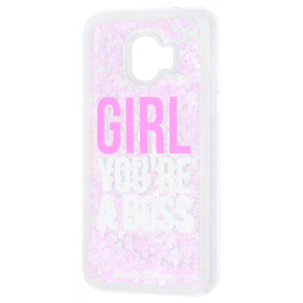 

Чехол-накладка Lovely Stream Samsung Galaxy J2 2018 (J250F) girl_you_are_a_boss_pink