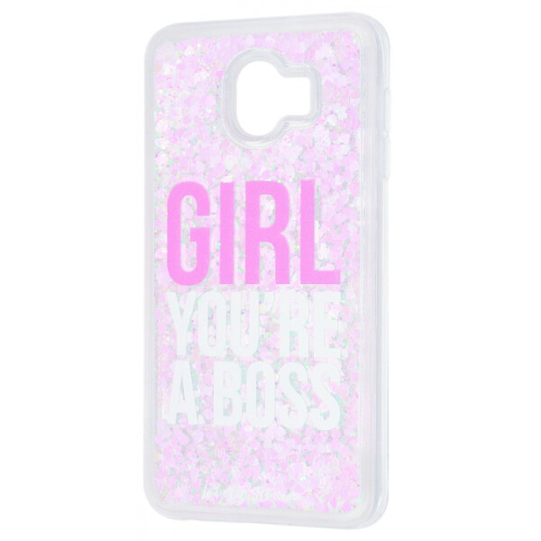 

Чехол-накладка Lovely Stream Samsung Galaxy J4 (J400) girl_you_are_a_boss_pink