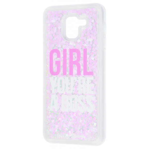 

Чехол-накладка Lovely Stream Samsung Galaxy J6 2018 (J600F) girl_you_are_a_boss_pink