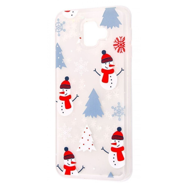 

Чехол-накладка Lovely Stream Samsung Galaxy J6 2018 (J600F) snowmen
