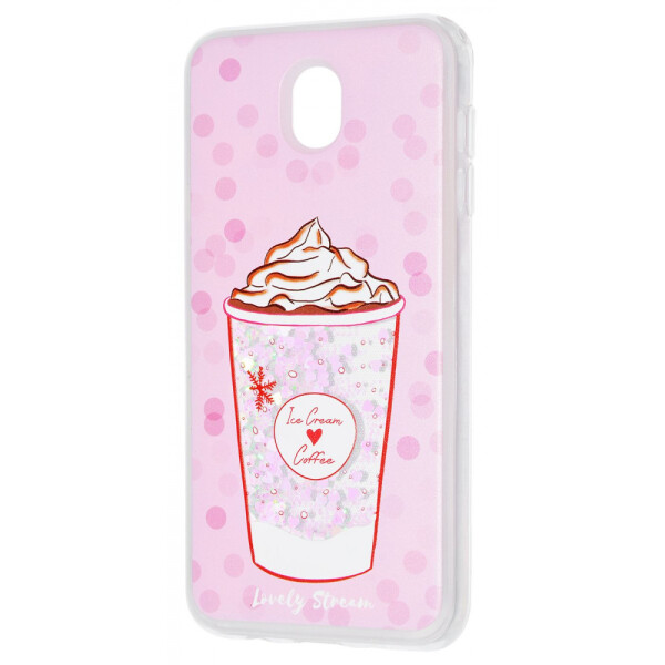 

Чехол-накладка Lovely Stream Samsung Galaxy J7 2017 (J730F) ice_cream_coffee_pink