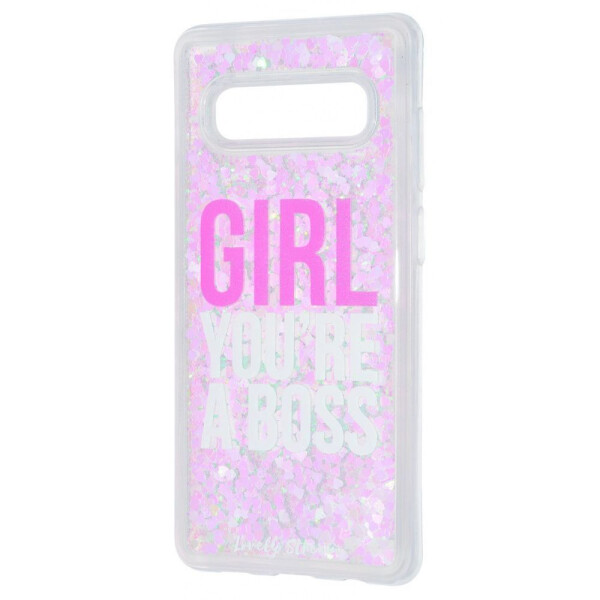 

Чехол-накладка Lovely Stream Samsung Galaxy S10 Plus girl_you_are_a_boss_pink