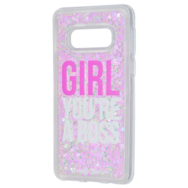 

Чехол-накладка Lovely Stream Samsung Galaxy S10E girl_you_are_a_boss_pink