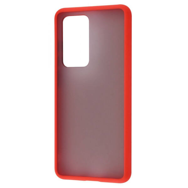 

Чехол-накладка Matte Color Case (TPU) Huawei P40 Pro red