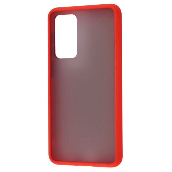 

Чехол-накладка Matte Color Case (TPU) Huawei P40 red