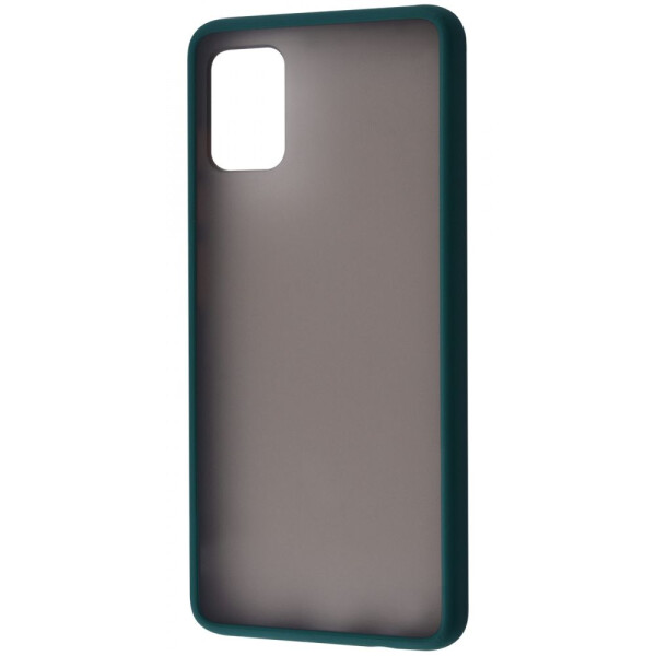 

Чехол-накладка Matte Color Case (TPU) Samsung Galaxy A71 (A715) green