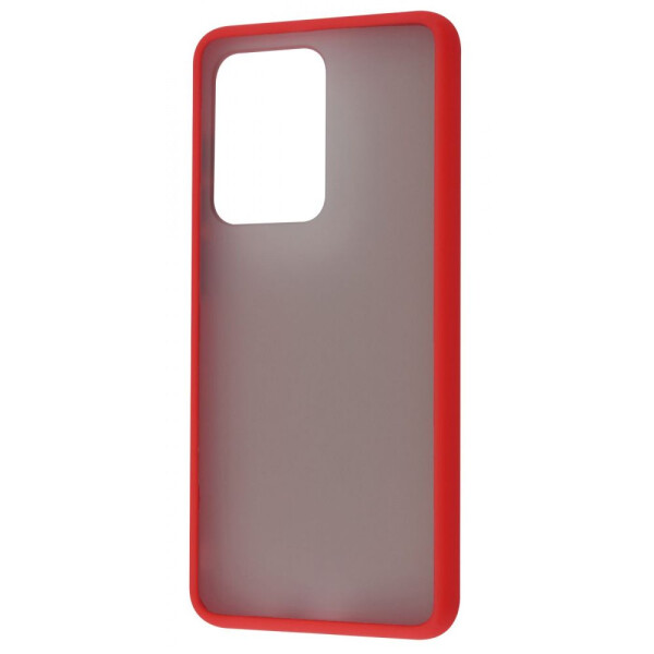 

Чехол-накладка Matte Color Case (TPU) Samsung Galaxy S20 Ultra red