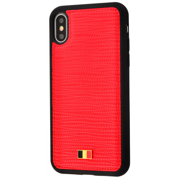 

Чехол-накладка Mentor Carlo series iPhone X/Xs red