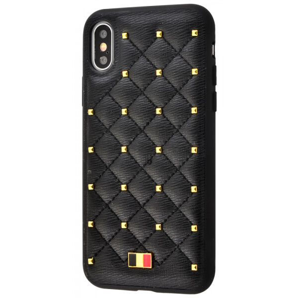 

Чехол-накладка Mentor Poage series iPhone X/Xs black