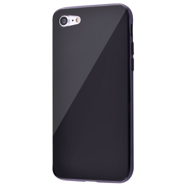 

Чехол-накладка Mirror Glass Case (Glass+TPU) iPhone 7/8/SE 2 black