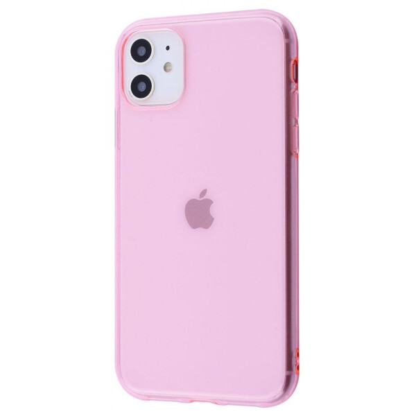 

Чехол-накладка Molan Cano Glossy Jelly Case iPhone 11 transparent_pink