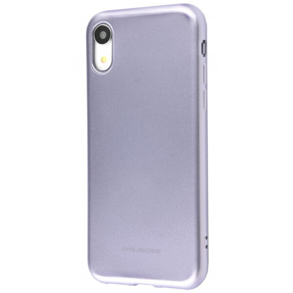 

Чехол-накладка Molan Cano Glossy Jelly Case iPhone Xr silver