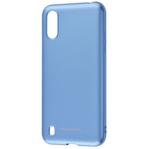 

Чехол-накладка Molan Cano Glossy Jelly Case Samsung Galaxy A01 (A015F) blue