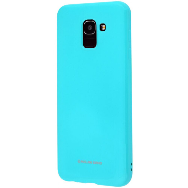 

Чехол-накладка Molan Cano Glossy Jelly Case Samsung Galaxy A6 2018 (A600F) mint