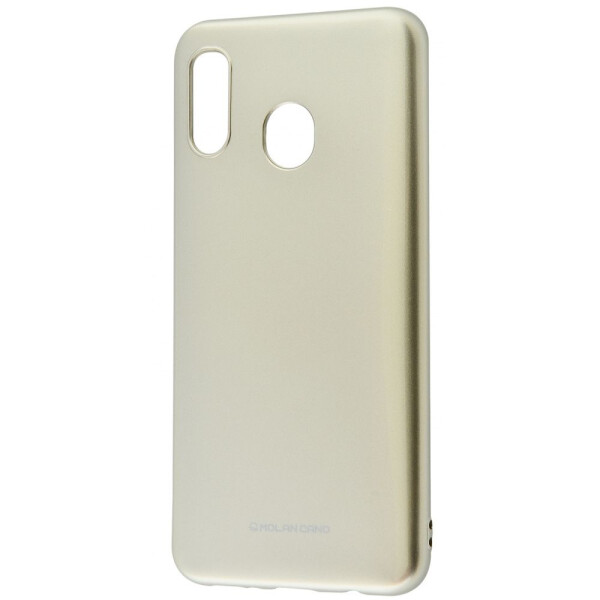 

Чехол-накладка Molan Cano Glossy Jelly Case Samsung Galaxy M20 (M205F) gold