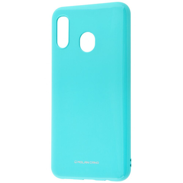 

Чехол-накладка Molan Cano Glossy Jelly Case Samsung Galaxy M20 (M205F) mint